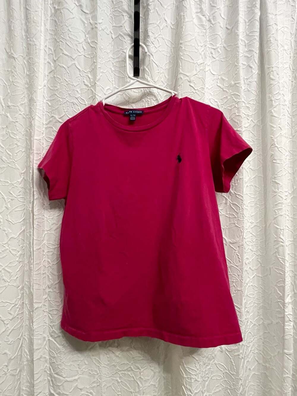 Ralph Lauren Pink T-Shirt Size XL Look at all pics